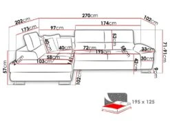 Canapé D'angle Convertible ANTONI En Velours Côtelé Gris Angle Gauche 5 Canapé D'angle Convertible ANTONI En Velours Côtelé Gris Angle Gauche -Deco.fr Soldes Boutique canape 22414473