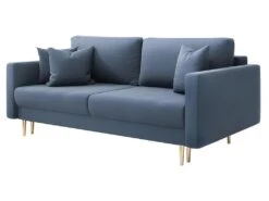 Canapé Convertible - 200 Cm - 3 Places - Bleu Marin - VALICO 8 Canapé Convertible - 200 Cm - 3 Places - Bleu Marin - VALICO -Deco.fr Soldes Boutique canape 22704925
