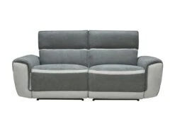 Canapé 3 Places Relax électrique En Tissu Gris Foncé ORIETTO 15 Canapé 3 Places Relax électrique En Tissu Gris Foncé ORIETTO -Deco.fr Soldes Boutique canape 22805825