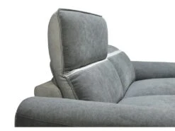 Canapé 3 Places Relax électrique En Tissu Gris Foncé ORIETTO 19 Canapé 3 Places Relax électrique En Tissu Gris Foncé ORIETTO -Deco.fr Soldes Boutique canape 22805869