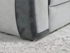 Canapé 3 Places Relax En Microfibre Bicolore Anthracite Et Gris Clair PARUA 16 Canapé 3 Places Relax En Microfibre Bicolore Anthracite Et Gris Clair PARUA -Deco.fr Soldes Boutique canape 22870841