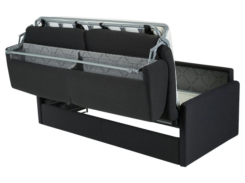 Canapé 4 Places Convertible Express En Tissu CALIFE - Crème - Couchage 160 Cm - Matelas 22 Cm 7 Canapé 4 Places Convertible Express En Tissu CALIFE - Crème - Couchage 160 Cm - Matelas 22 Cm – Image 7