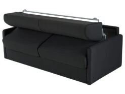 Canapé 3 Places Convertible Express En Tissu CALIFE - Crème - Couchage 140 Cm - Matelas 22 Cm -Deco.fr Soldes Boutique canape 273295 20