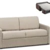 Canapé 2 Places Convertible Express En Tissu CALIFE - Crème - Couchage 120 Cm - Matelas 14 Cm 38 Canapé 2 Places Convertible Express En Tissu CALIFE - Crème - Couchage 120 Cm - Matelas 14 Cm -Deco.fr Soldes Boutique canape 273311