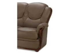 Fauteuil 100% Cuir De Buffle ADELAIDE - Noir 8 Fauteuil 100% Cuir De Buffle ADELAIDE - Noir -Deco.fr Soldes Boutique canape 278211 1