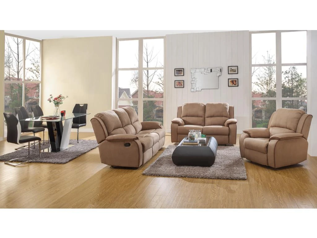 Canapé 2 Places Relax En Microfibre HERNANI - Gris 6 Canapé 2 Places Relax En Microfibre HERNANI - Gris – Image 6