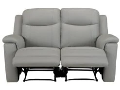 Canapé 2 Places Relax EVASION En Cuir - Gris Clair 19 Canapé 2 Places Relax EVASION En Cuir - Gris Clair -Deco.fr Soldes Boutique canape 318041