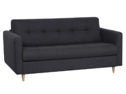 Canapé 3 Places Convertible Express En Tissu GANOA - Anthracite 16 Canapé 3 Places Convertible Express En Tissu GANOA - Anthracite -Deco.fr Soldes Boutique canape 352271