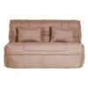 Canapé Convertible BZ ELDORADO II En Microfibre Avec Matelas BULTEX - Taupe -Deco.fr Soldes Boutique canape 3532399
