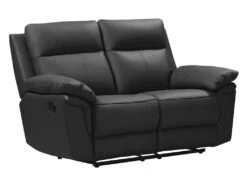 Canapé 2 Places Relax En Cuir De Buffle PAKITA - Noir 7 Canapé 2 Places Relax En Cuir De Buffle PAKITA - Noir -Deco.fr Soldes Boutique canape 367551