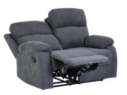 Canapé 2 Places Relax En Tissu TOLZANO - Anthracite 11 Canapé 2 Places Relax En Tissu TOLZANO - Anthracite -Deco.fr Soldes Boutique canape 378967