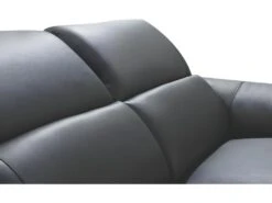 Canapé 3 Places Relax électrique En Cuir FRANSKA - Anthracite -Deco.fr Soldes Boutique canape 389881