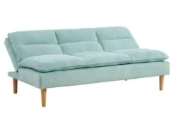 Canapé 3 Places Convertible Clic-clac En Tissu CHARLISE - Vert D'eau 15 Canapé 3 Places Convertible Clic-clac En Tissu CHARLISE - Vert D'eau -Deco.fr Soldes Boutique canape 406741