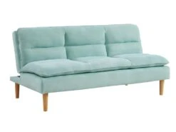 Canapé 3 Places Convertible Clic-clac En Tissu CHARLISE - Vert D'eau 14 Canapé 3 Places Convertible Clic-clac En Tissu CHARLISE - Vert D'eau -Deco.fr Soldes Boutique canape 406743