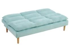 Canapé 3 Places Convertible Clic-clac En Tissu CHARLISE - Vert D'eau 13 Canapé 3 Places Convertible Clic-clac En Tissu CHARLISE - Vert D'eau -Deco.fr Soldes Boutique canape 406745