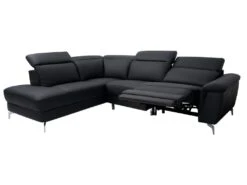 Canapé D'angle Relax électrique En Cuir OLBIA - Noir - Angle Gauche 10 Canapé D'angle Relax électrique En Cuir OLBIA - Noir - Angle Gauche -Deco.fr Soldes Boutique canape 450665