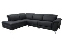 Canapé D'angle Relax électrique En Cuir OLBIA - Noir - Angle Gauche 11 Canapé D'angle Relax électrique En Cuir OLBIA - Noir - Angle Gauche -Deco.fr Soldes Boutique canape 450667