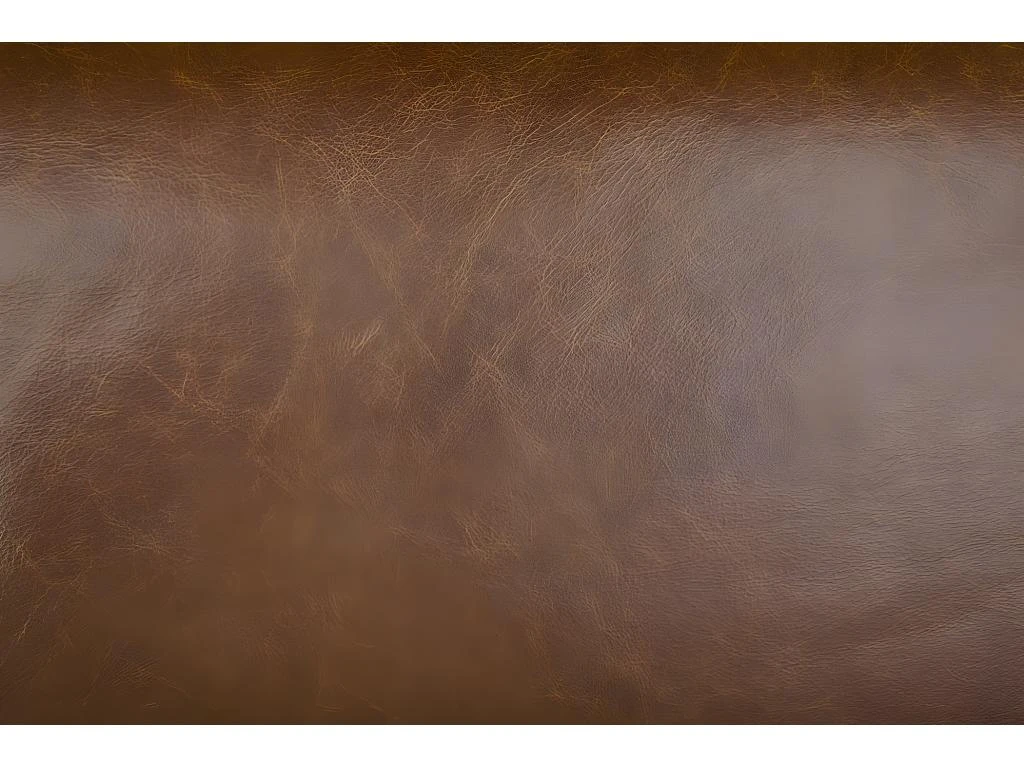 Canapé 3 Places Convertible Express 100% Cuir De Buffle Vintage Caramel Matelas 14cm DELECTEA II 8 Canapé 3 Places Convertible Express 100% Cuir De Buffle Vintage Caramel Matelas 14cm DELECTEA II – Image 8