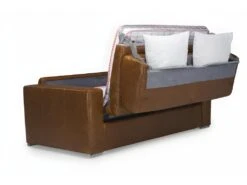 Canapé 3 Places Convertible Express 100% Cuir De Buffle Vintage Caramel Matelas 14cm DELECTEA II 13 Canapé 3 Places Convertible Express 100% Cuir De Buffle Vintage Caramel Matelas 14cm DELECTEA II -Deco.fr Soldes Boutique canape 474087