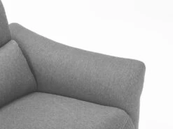 Canapé 3 Places Relax électrique En Tissu RAGNAR - Gris -Deco.fr Soldes Boutique canape 480625