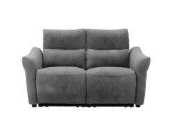 Canapé 2 Places Relax électrique En Tissu RAGNAR - Gris 14 Canapé 2 Places Relax électrique En Tissu RAGNAR - Gris -Deco.fr Soldes Boutique canape 480693