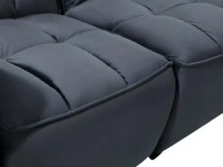 Canapé D'angle Relax électrique Modulable En Velours Anthracite ALFORD -Deco.fr Soldes Boutique canape 481357