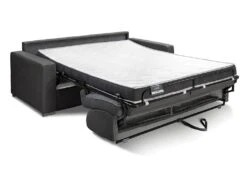 Canapé 3 Places Convertible Express En Velours CALITO - Bleu Nuit - Couchage 140 Cm - Matelas 14 Cm Avec Mémoire De Forme DUNLOPILLO 11 Canapé 3 Places Convertible Express En Velours CALITO - Bleu Nuit - Couchage 140 Cm - Matelas 14 Cm Avec Mémoire De Forme DUNLOPILLO -Deco.fr Soldes Boutique canape 490385