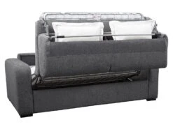 Canapé 3 Places Convertible Express En Tissu Gris Anthracite - Matelas 18cm - Couchage 140cm - BEVIS 7 Canapé 3 Places Convertible Express En Tissu Gris Anthracite - Matelas 18cm - Couchage 140cm - BEVIS -Deco.fr Soldes Boutique canape 501163