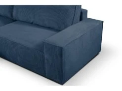 Canapé D'angle Convertible En Velours Côtelé Bleu Marine AMELIA De Pascal Morabito - Angle Gauche 9 Canapé D'angle Convertible En Velours Côtelé Bleu Marine AMELIA De Pascal Morabito - Angle Gauche -Deco.fr Soldes Boutique canape 508815