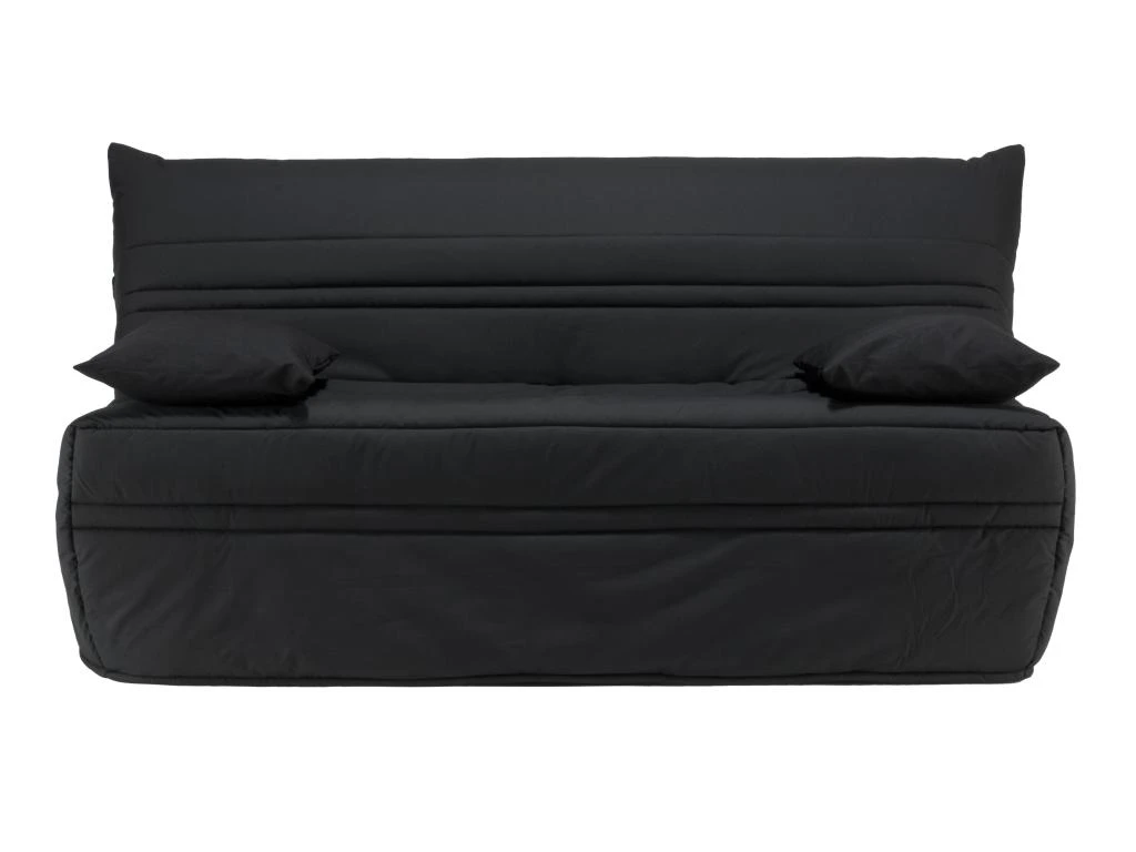 Canapé Convertible BZ En Tissu CANYON II Fermeture Assistée, Queen Size 160x200 Cm - Noir 1 Canapé Convertible BZ En Tissu CANYON II Fermeture Assistée, Queen Size 160x200 Cm - Noir