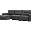 Canapé D'angle Gauche Relax électrique En Tissu Gris NERUDA 15 Canapé D'angle Gauche Relax électrique En Tissu Gris NERUDA -Deco.fr Soldes Boutique canape 513571
