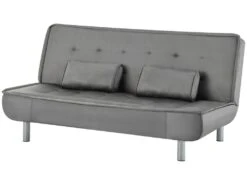 Canapé Convertible Clic-clac MISHAN En Tissu - Gris 9 Canapé Convertible Clic-clac MISHAN En Tissu - Gris -Deco.fr Soldes Boutique canape 5230281