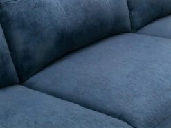 Canapé D'angle Droit Relax électrique En Tissu Bleu NERUDA 12 Canapé D'angle Droit Relax électrique En Tissu Bleu NERUDA -Deco.fr Soldes Boutique canape 579011