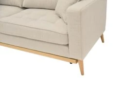 Canapé 3 Places Convertible En Tissu Crème KENZA 12 Canapé 3 Places Convertible En Tissu Crème KENZA -Deco.fr Soldes Boutique canape 7199971