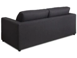 Canapé 3 Places Convertible Express En Tissu Gris Anthracite - Couchage 140 Cm - Matelas 14 Cm DONETO 13 Canapé 3 Places Convertible Express En Tissu Gris Anthracite - Couchage 140 Cm - Matelas 14 Cm DONETO -Deco.fr Soldes Boutique canape 8456573