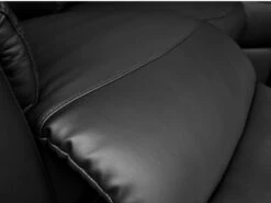 Canapé D'angle Relax Cuir EVASION - Noir -Deco.fr Soldes Boutique canape 8605