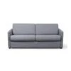 Canapé Tissu Gris Clair Convertible Express LISSA - 3 Places. -Deco.fr Soldes Boutique canape 8911609