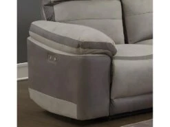 Canapé Relaxation 2 Places Motorisé En Tissu Bicolore Beige - CLARA 7 Canapé Relaxation 2 Places Motorisé En Tissu Bicolore Beige - CLARA -Deco.fr Soldes Boutique canape 8914599