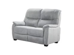 COSTA - Canapé Fixe 2 Places Coloris Gris Clair -Deco.fr Soldes Boutique canape 9169253