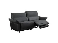 OSTRAVA - Canapé Relax Electrique 3 Places Tissu Gris 5 OSTRAVA - Canapé Relax Electrique 3 Places Tissu Gris -Deco.fr Soldes Boutique canape 9170769