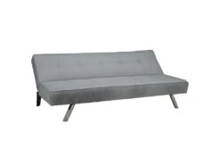 Banquette Canapé Convertible 3 Places Gris Clair - SOLVEIG I 9 Banquette Canapé Convertible 3 Places Gris Clair - SOLVEIG I -Deco.fr Soldes Boutique canape 9479793