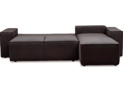 Canapé D'angle Convertible - SIDNEY VELOURS - En Tissu Luxe - 5/6 Places, Chocolat, Angle Droit (vu De Face) 7 Canapé D'angle Convertible - SIDNEY VELOURS - En Tissu Luxe - 5/6 Places, Chocolat, Angle Droit (vu De Face) -Deco.fr Soldes Boutique canape 9996441