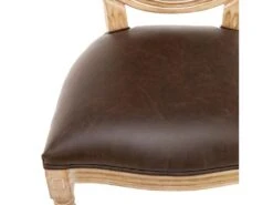 Lot De 4 Chaises Médaillon Louis XVI Vintage Simili Marron 6 Lot De 4 Chaises Médaillon Louis XVI Vintage Simili Marron -Deco.fr Soldes Boutique chaise 10022077