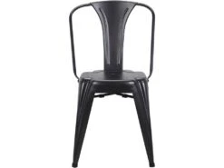 KAYELLES Lot De 2 Chaises Bistrot Chaise Metal Industriel BROOK (noir) -Deco.fr Soldes Boutique chaise 10025917