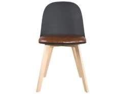 Lot De 2 Chaises De Cuisine Scandinaves UFI (noir-marron) 6 Lot De 2 Chaises De Cuisine Scandinaves UFI (noir-marron) -Deco.fr Soldes Boutique chaise 10026489