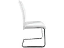 KAYELLES Lot De 2 Chaises De Salle à Manger Design Contemporain ABLA (blanc) -Deco.fr Soldes Boutique chaise 10026637