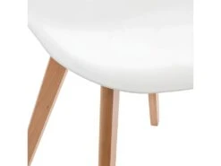 Chaise Pour Enfant En Bois Et Polypropylène Blanc H 58 Cm -Deco.fr Soldes Boutique chaise 10190709