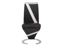 Lot De 6 Chaises TWIZY - Simili Noir & Blanc 7 Lot De 6 Chaises TWIZY - Simili Noir & Blanc -Deco.fr Soldes Boutique chaise 10557167