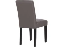 Lot De 2 Chaises "Luna" - Gris 6 Lot De 2 Chaises "Luna" - Gris -Deco.fr Soldes Boutique chaise 10586173