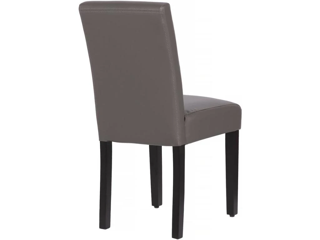 Lot De 2 Chaises "Luna" - Gris 3 Lot De 2 Chaises "Luna" - Gris – Image 3